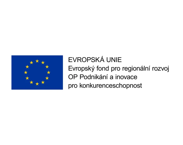 EU – Evropský fond pro regionální rozvoj, OP Podnikání a inovace pro konkurenceschopnost